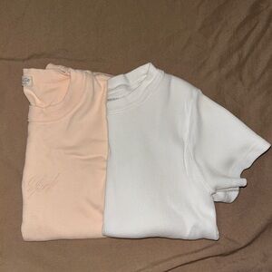 Two brandy Melville shirts